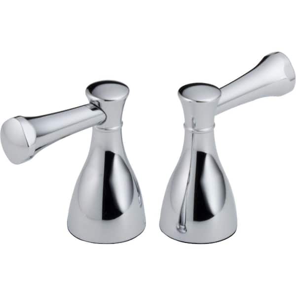 Delta Pair of Lockwood Lever Handles for 2-Handle Faucets in Chrome