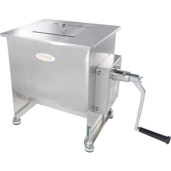 hakka 30L S/S Meat Mixer, Single Shaft, Fixing Tank, Handy Use and Electric Use (With TC12 Body)