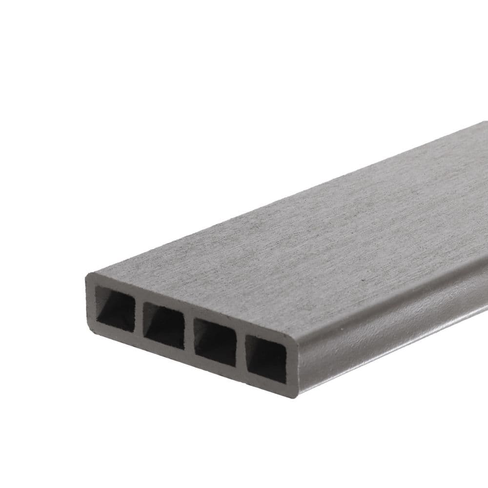 DuxxBak I.Dekk HD 1 in. x 6 in. x 16 ft. Driftwood Solid Edge