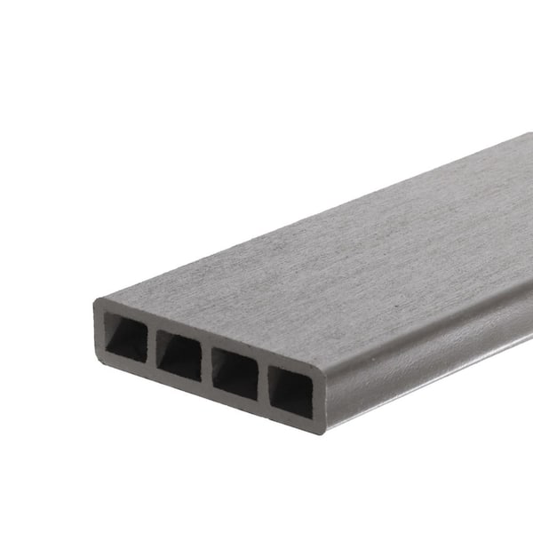 I.Dekk HD 1 in. x 6 in. x 16 ft. Driftwood Solid Edge Composite Deck Board