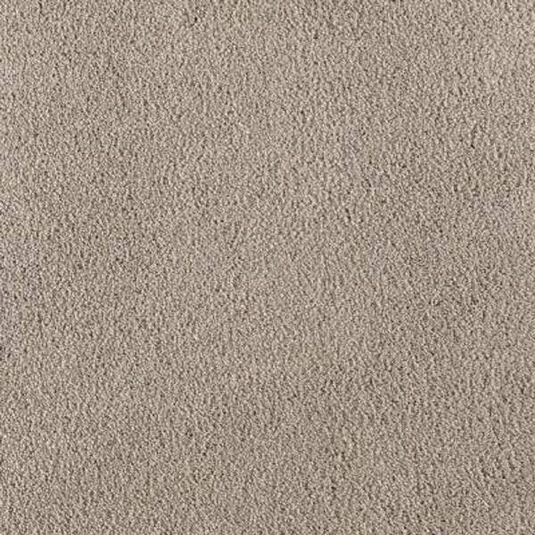 SoftSpring Carpet Sample - Cashmere II - Color Ocean Mist Texture 8 in. x 8 in.
