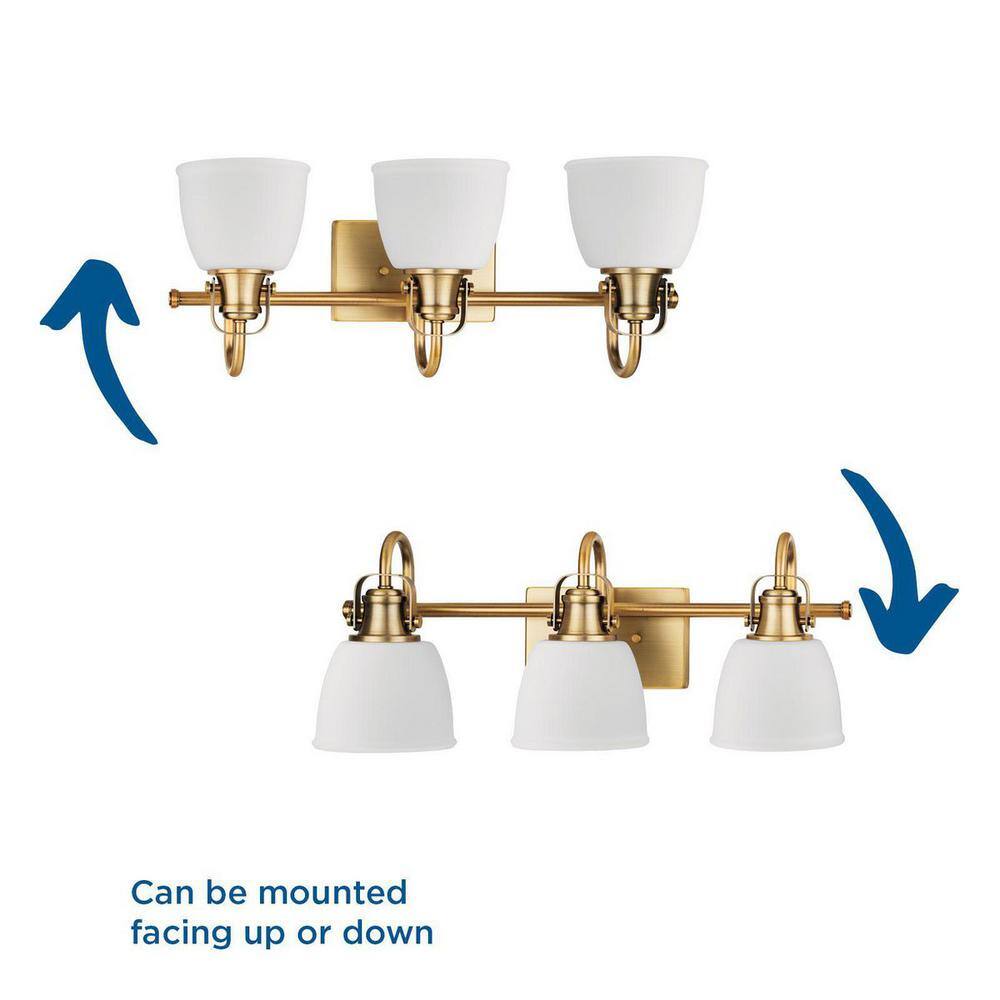 Preston Vintage Brass 22" Outdoor Vanity Light