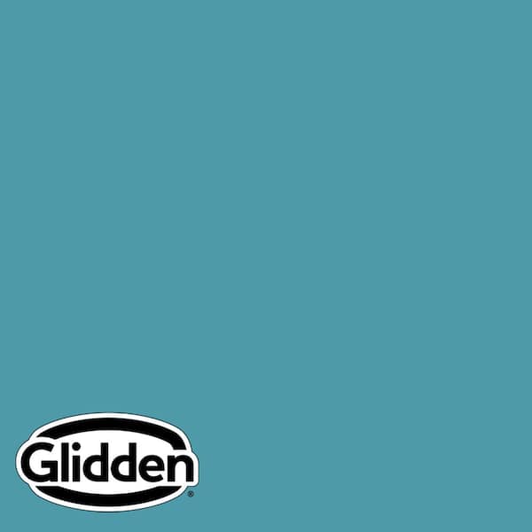 Glidden Premium 1 qt. PPG1150-5 Acapulco Cliffs Exterior Latex Paint