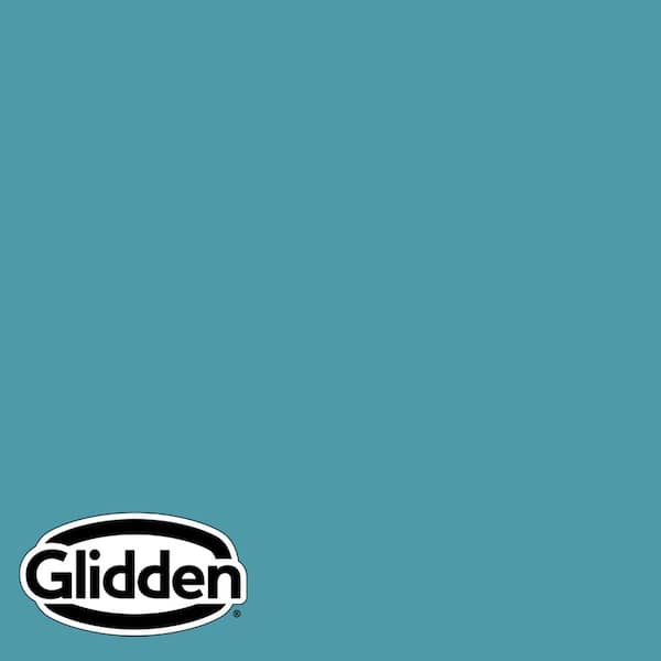 Glidden Premium 1 qt. Acapulco Cliffs PPG1150-5 Satin Exterior Latex Paint