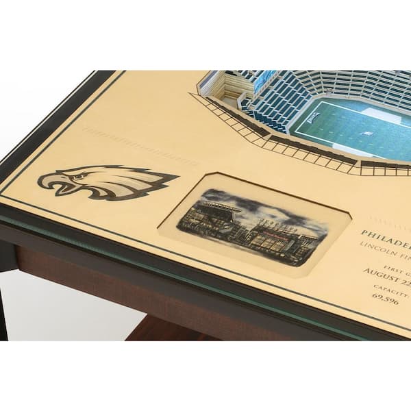 Philadelphia Eagles NFL Unisex Mancave /Tailgate Round Table, 28 inch  surface