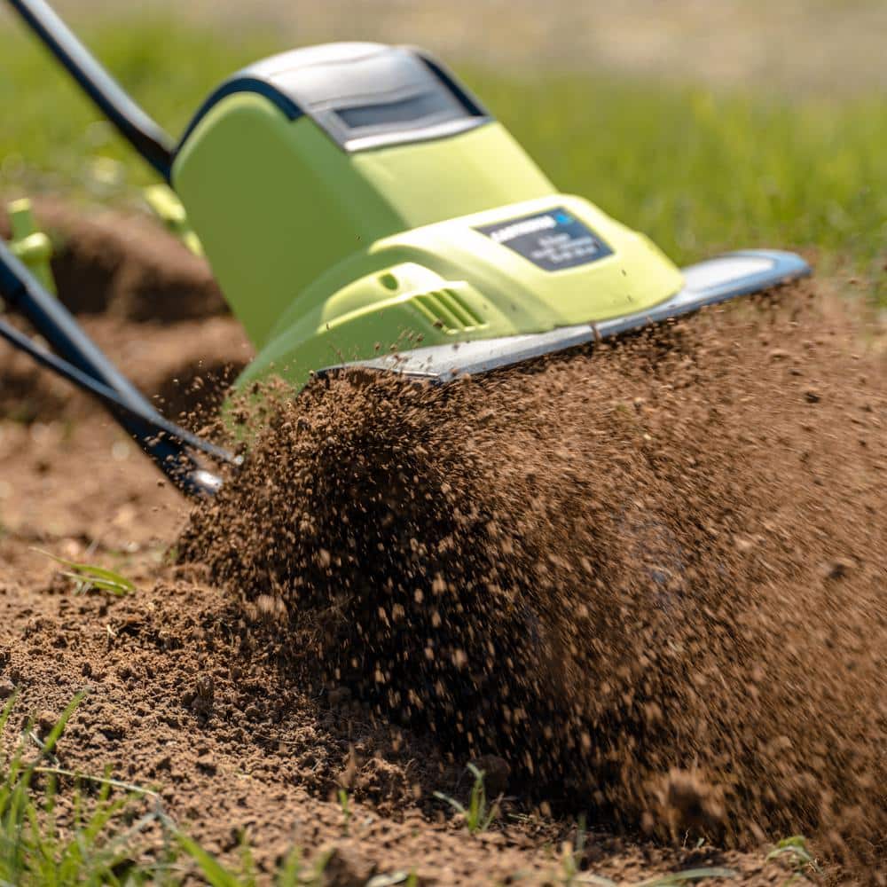 Earthwise Green 6.5-Amp 11-Inch Corded Electric Garden Tiller Cultivator