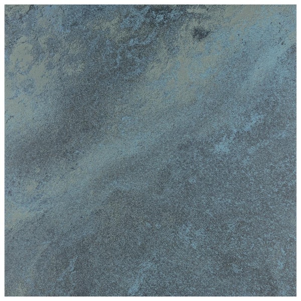 BioTech Ocean Green River Matte 12 in. x 12 in. Porcelain Floor and Wall Take Home Tile Sample