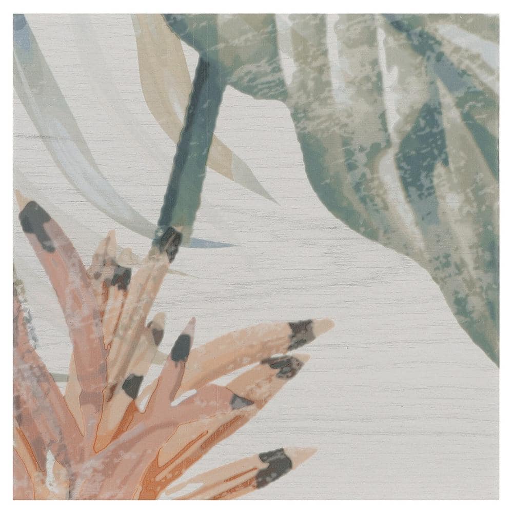 Spring Botanical Matte Porcelain 8" x 8" Tile Mural