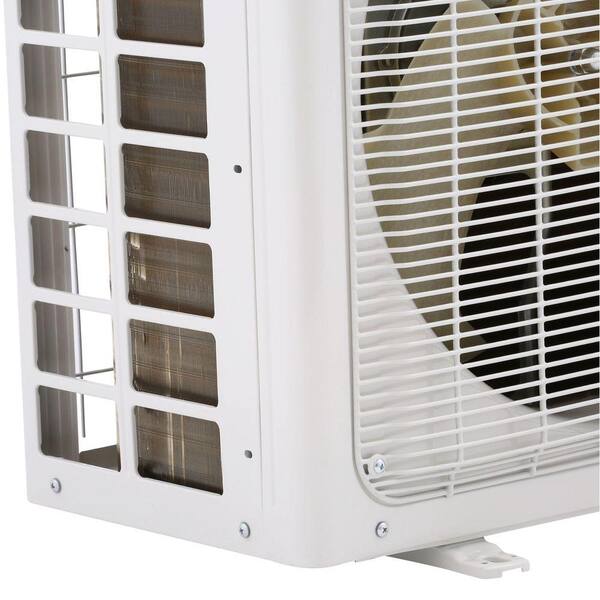Gree Multi 21 Dual Zone 21 000 Btu Wi Fi Ductless Mini Split Air Conditioner Heat Pump With 25 Ft Install Kit 230v 60hz Multi18hp210 The Home Depot