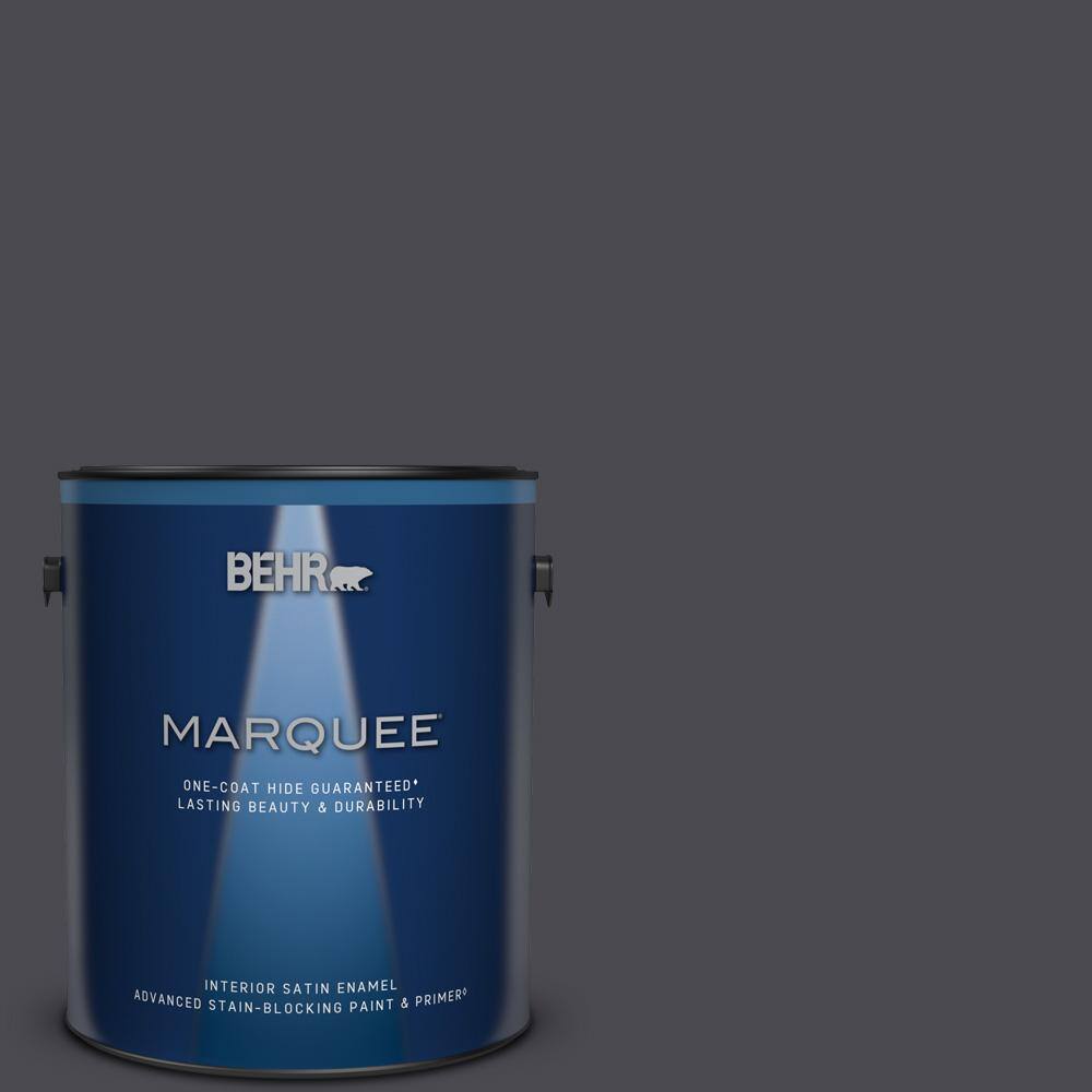 BEHR MARQUEE 1 gal. N5607 Limo Scene OneCoat Hide Satin BEHR MARQUEE 1 gal. N5607 Limo Scene OneCoat Hide Satin