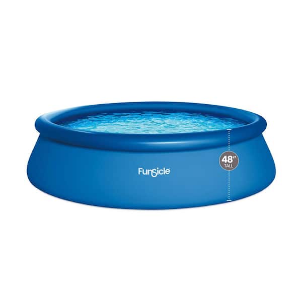QuickSet + 18' + Round + 48" + Inflatable Pool + Set