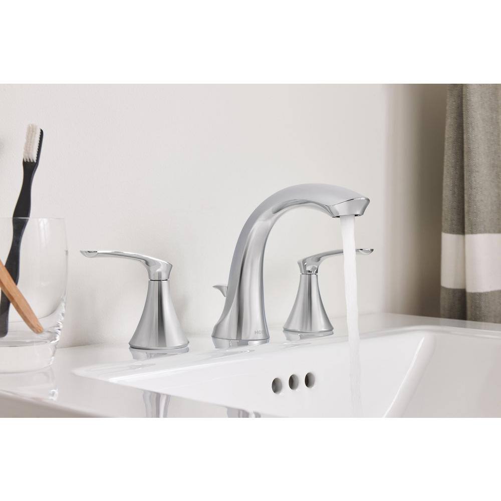 Darcy High-Arc Chrome Widespread Bathroom Faucet with Lever Handles