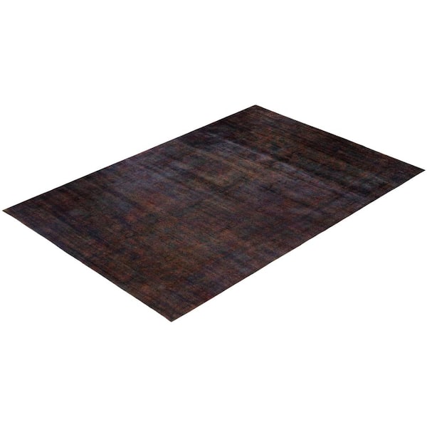 Fine Vibrance One-of-a-Kind Brown 18 ft. 9 in. x 12 ft. 5 in. Handmade Area Rug