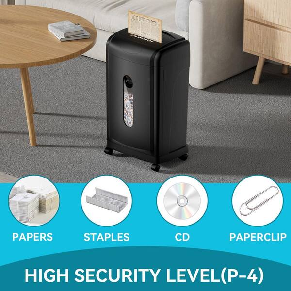 Lukyamzn 18-Sheet Cross Cut Paper Shredder with 7.93 gal