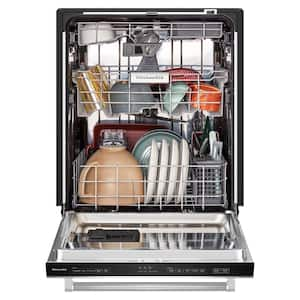 24 in. Built-In Tall Tub Dishwasher in PrintShield Stainless Steel with Third Level Jet Rack