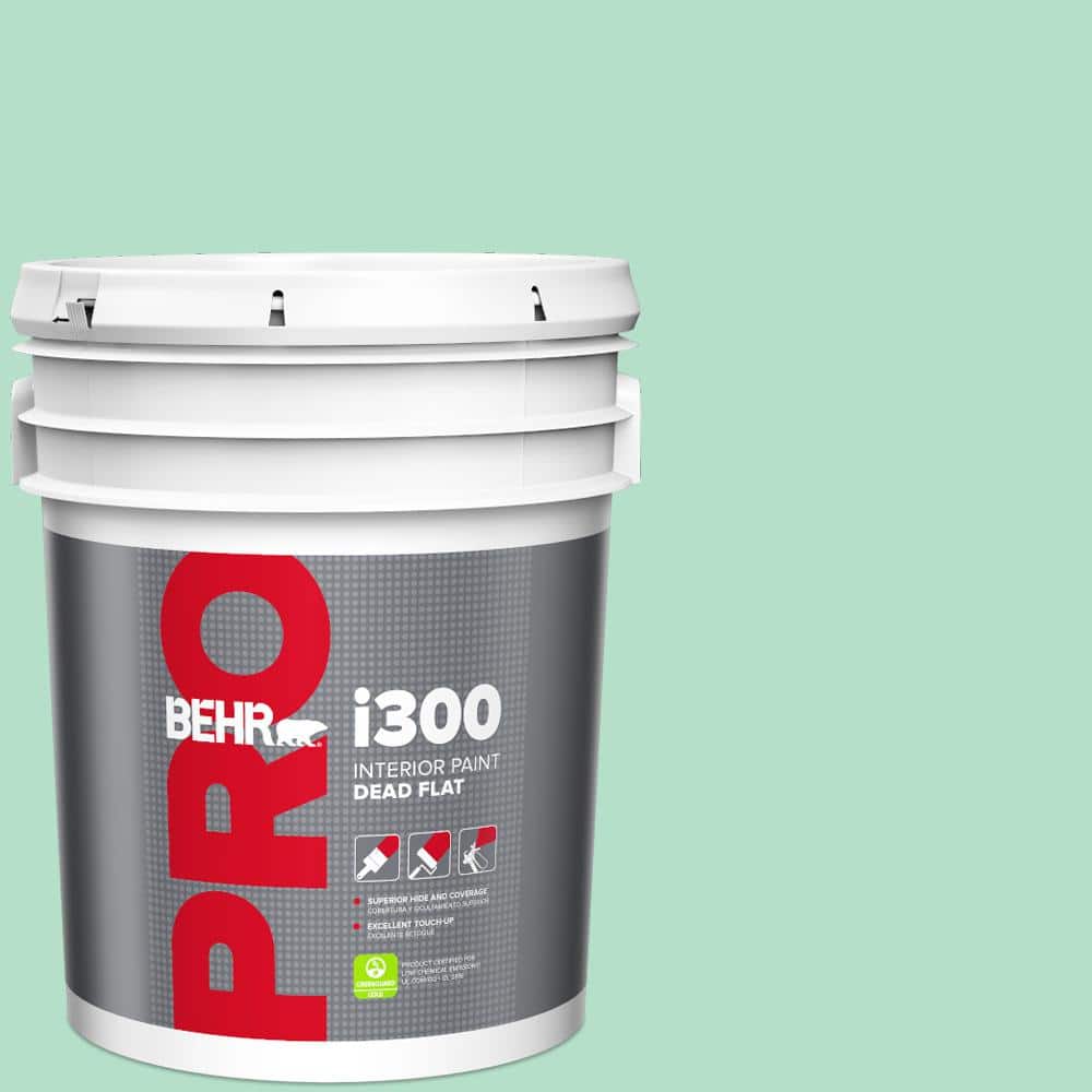 5 gal. #480C-3 Aqua Bay Dead Flat Interior Paint price history on PriceWatchPro