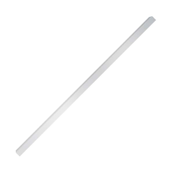 1-Pack 18 in. Wall Mounted Towel Bar Rod in Chrome