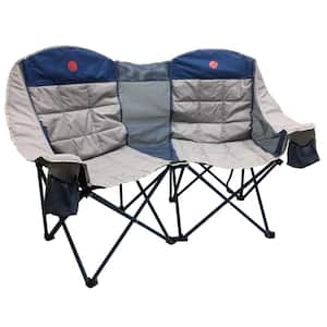MoonPhase Double Love Seat Heavy-Duty Quad Folding Camp Chair