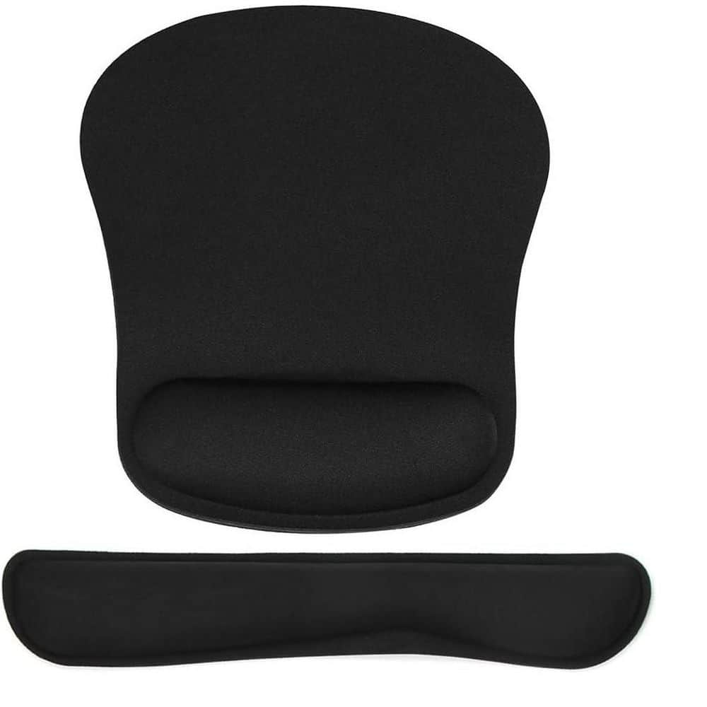 Yichuhaoxi Ergonomic Memory Foam with Keyboard Wrist Rest and Mouse Pad ...