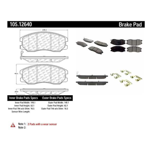 Centric Parts Disc Brake Pad Set