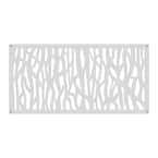 Barrette Outdoor Living 2 ft. x 4 ft. Sprig White Polypropylene ...