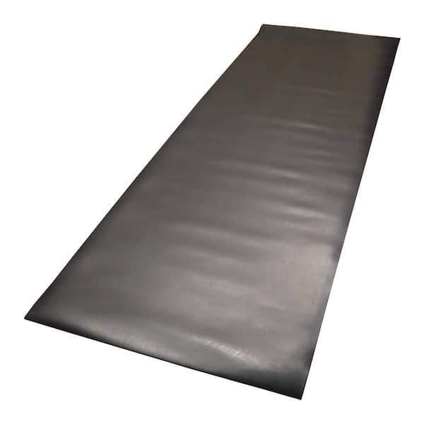 Rubber-Cal 48-in W x 96-in L x 0.125-in T Rubber Gym Floor Roll (32-sq ft)  in the Gym Flooring department at