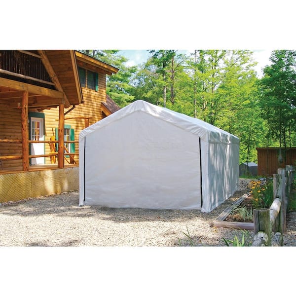 ShelterLogic 10 ft. W x 20 ft. D Sidewalls and Doors Kit for Max