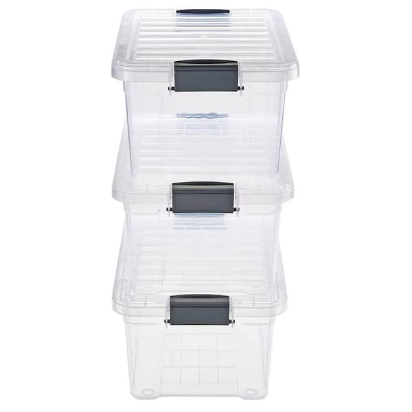 3 Piece 3. 2LT Clear Storage Container Set