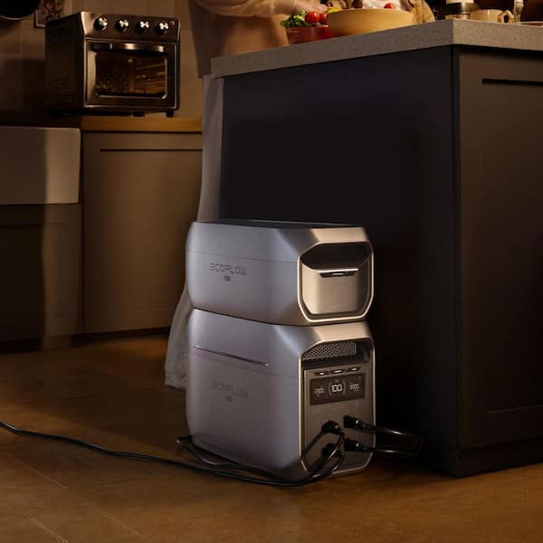 EcoFlow 3000W Delta 3 Max Plus with Extra Battery, Total 4096Wh