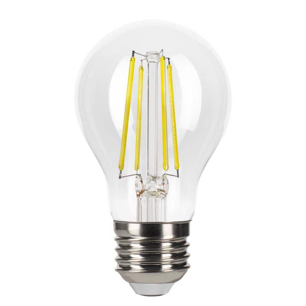 LED Filament A19 Lamp Medium (E26) Base 3000K 9W 800 Lumens (60W Equiv) Clear Dimmable T20/T24 10-Pack price history on PriceWatchPro