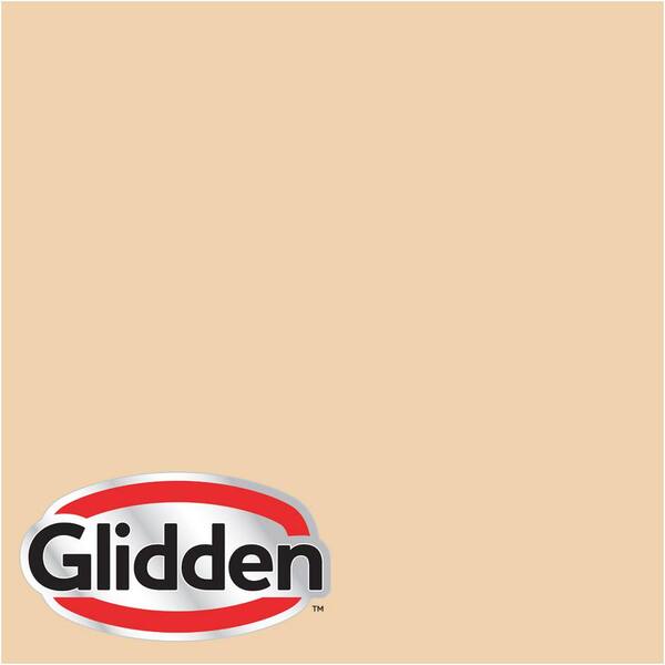 Glidden Premium 5 gal. #HDGO44 Just Peachy Flat Interior Paint with Primer