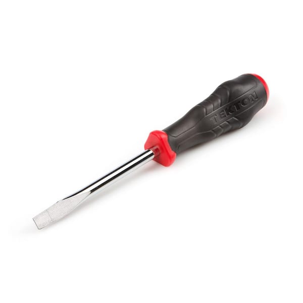 TEKTON 5/16 in. Slotted High-Torque Screwdriver (Chrome)