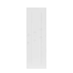 Lancaster Shaker White Decorative Door Panel 12-in. W x 30-in H x 0.75-in D
