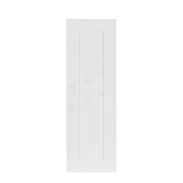LIFEART CABINETRY Lancaster Shaker White Decorative Door Panel 12-in. W x 30-in H x 0.75-in D