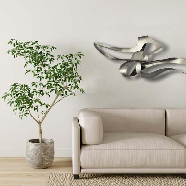 Elegant Wall Sculpture Stainless Steel Wall Decor