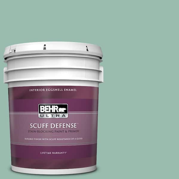 BEHR ULTRA 5 gal. #M430-4 Sunstone Extra Durable Eggshell Enamel Interior Paint & Primer