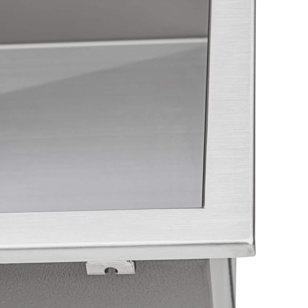 Ruvati 33 x 22 Inch Stainless Steel Drop-In Kitchen Sink