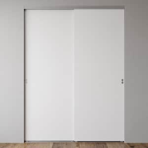 Impact Plus 84 in. x 80 in. Smooth Flush Primed Solid Core MDF