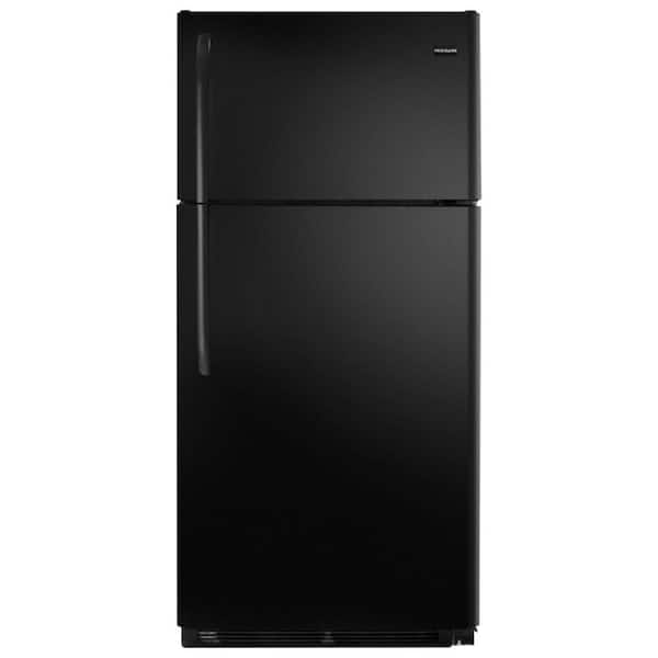 Frigidaire 18 cu. ft. Top Freezer Refrigerator in Black