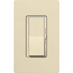 Diva Dimmer Switch for Electronic Low Voltage, 300-Watt/Single-Pole or 3-Way, Sand (DVSCELV-303P-SD)