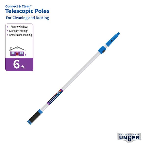 Unger 10 ft. Steel Telescoping Pole 989380 - The Home Depot