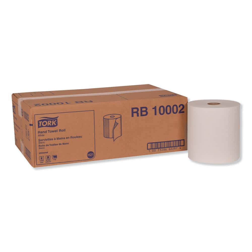 Hardwound Paper Towels, 7.88 in. x 1000 ft., White, 6-Rolls/Carton price history on PriceWatchPro
