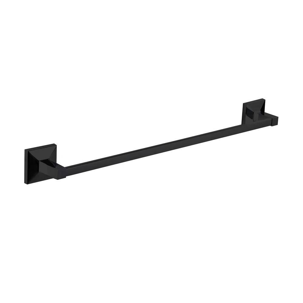 Moreno Series 32 in. Towel Bar in Black