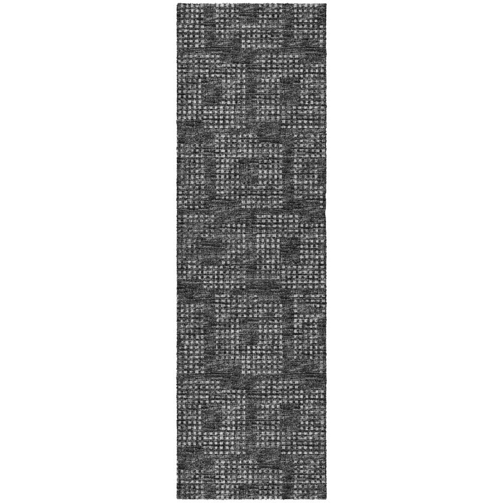 Dream Shag Premium Machine Washable Abstract ADS33 Black 2 ft. x 7 ft. Runner Rug price history on PriceWatchPro