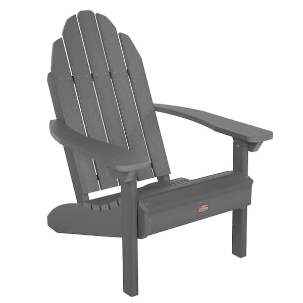 ELK OUTDOORS Essential Gray Plastic Adirondack Chair EO-CLAS1-CGE