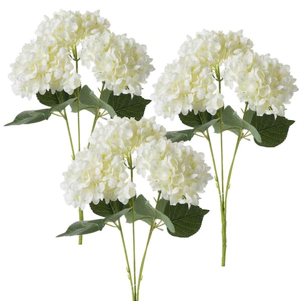 18.5 in. Beige Artificial Assorted Flowers Floral Arrangements