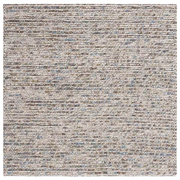 Natura 8 ft. x 8 ft. Square Ivory/Multi Gradient Area Rug