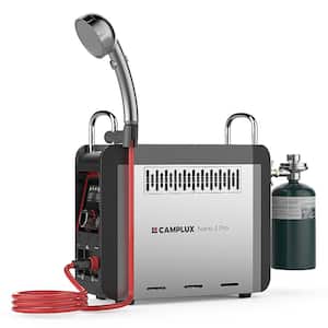 20,500 BTU Outdoor Portable Propane Tankless Water Heater 0.8 GPM