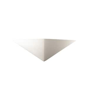 Ambiance 1-Light ADA Triangle Bisque Wall Sconce