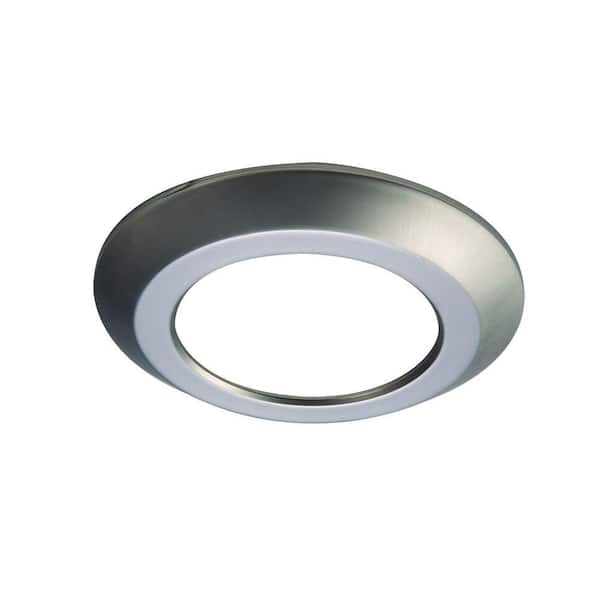 HALO SLD 6 in. Satin Nickel Recessed Lighting Retrofit Replaceable Trim Ring